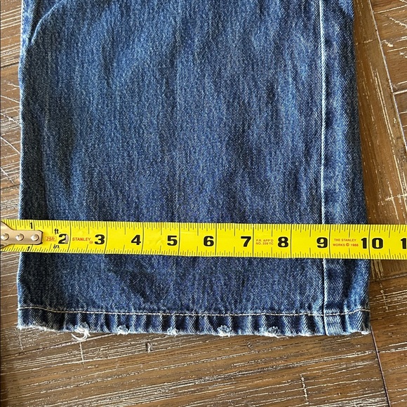 KanCan High Rise Distressed 90's Flare Medium Wash Denim Jeans Size 3/25 - Picture 12 of 15